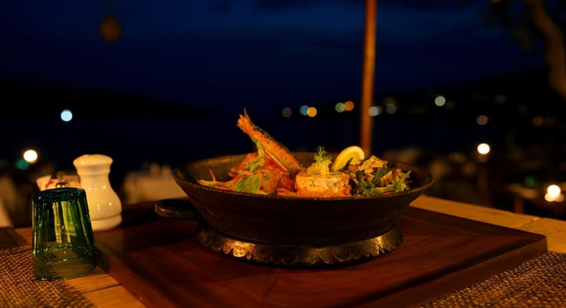 Bodrum Marina'da deniz manzaralı restoranlar