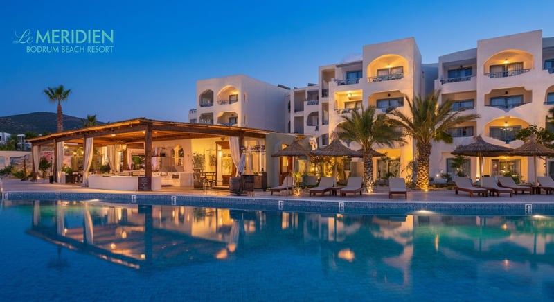 Le Meridien Bodrum denize sıfır lüks otel