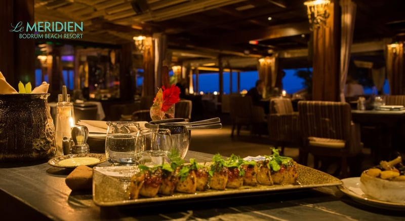 Bodrum restoranları: Le Meridien şeflerinin sürprizleri