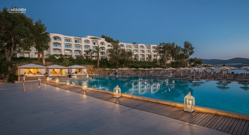 Luxury Bodrum hotel with stunning sea view