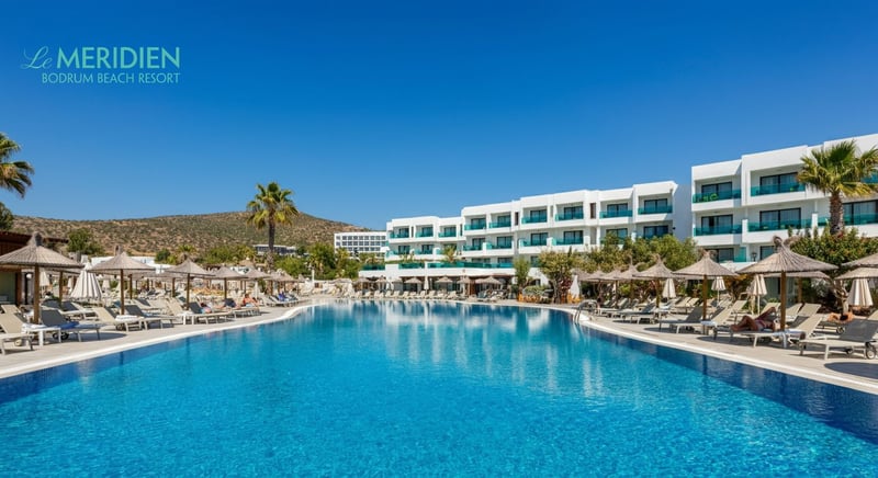 Family enjoying vacation at Le Meridien Bodrum
