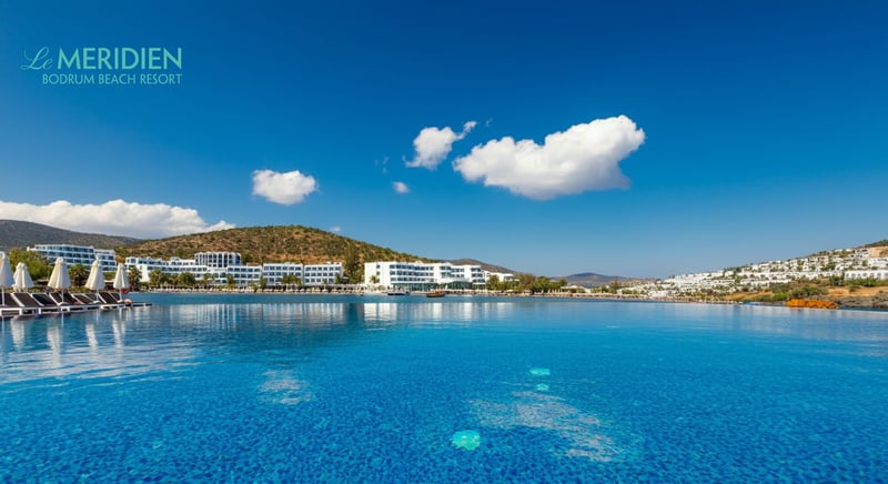 Family enjoying all-inclusive Bodrum resort