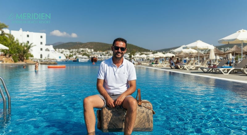 Family enjoying all-inclusive resort vacation