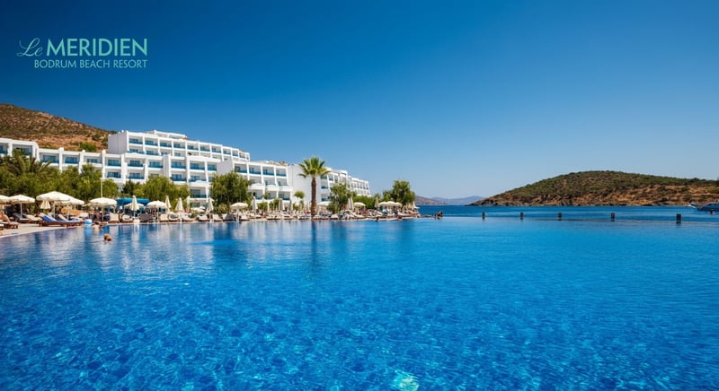 Family enjoying all-inclusive Bodrum hotel