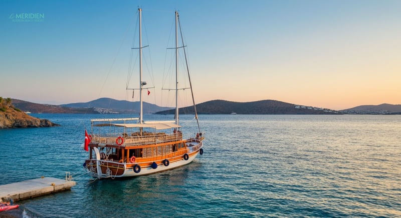 Family enjoying holiday in Bodrum beach