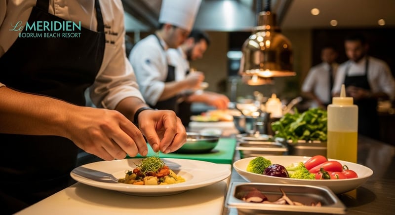 Le Meridien'de gurme lezzetler deneyimi