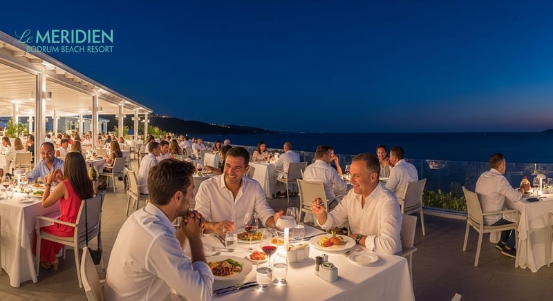Le Meridien mutfağında gurme lezzetler ve özel şeflerin sırları