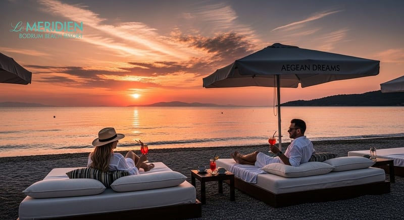 Le Meridien's private beachfront luxury