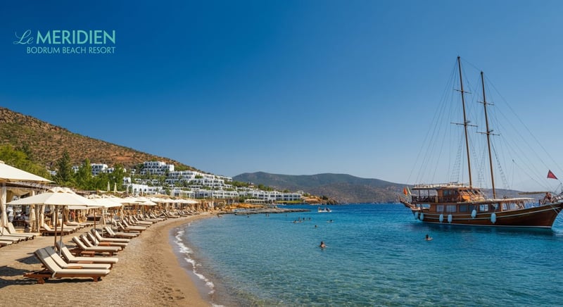 Luxury all-inclusive resort in Bodrum, Turkey