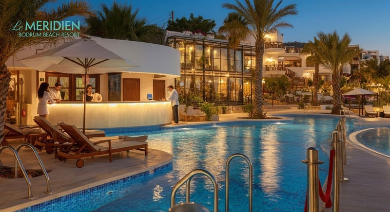 Отель Le Meridien Бодрум на берегу Эгейского моря