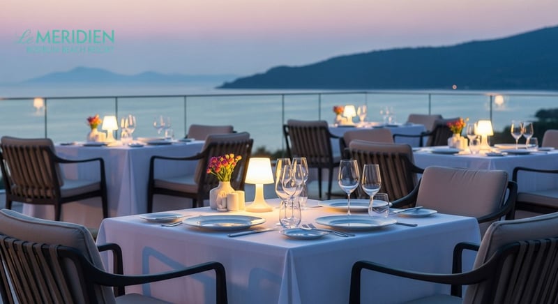 Кулинарные шедевры в Le Meridien Бодрум