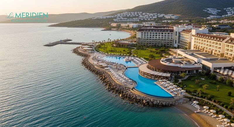 Роскошные отели Le Meridien в Бодруме с видом на море