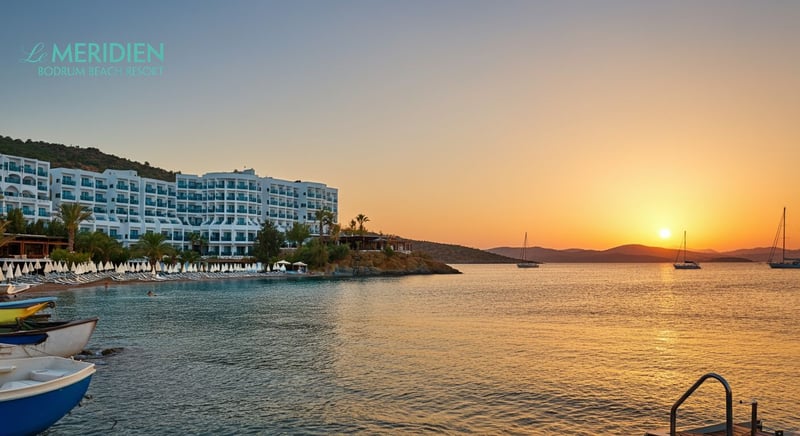 Роскошные номера Le Meridien в Бодруме с видом на море