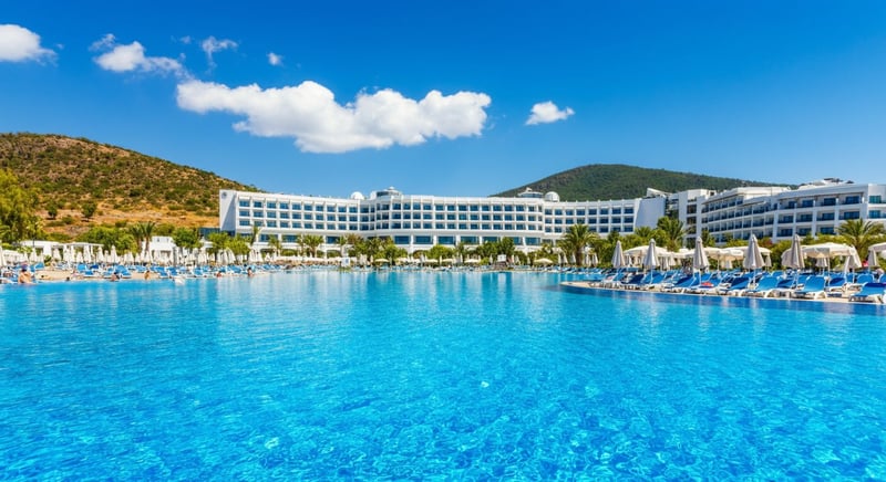 Отель Le Meridien в Бодруме на берегу Эгейского моря