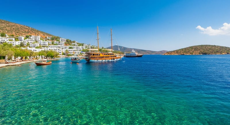 Лучшие пляжи Бодрума рядом с Le Meridien