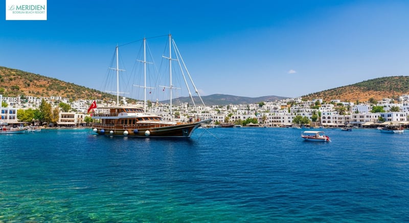 Пляжи Бодрума: отдых в Le Meridien
