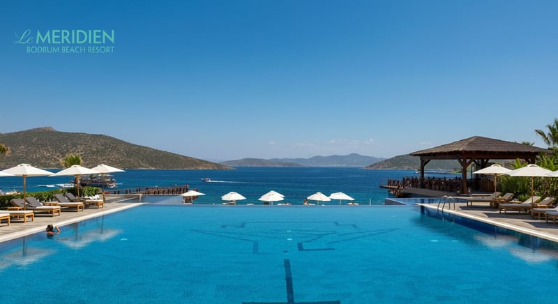 Роскошные номера и виды в отеле Le Meridien Бодрум