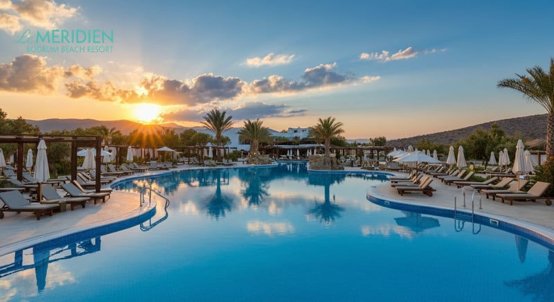 Отель Le Meridien Bodrum на берегу Эгейского моря