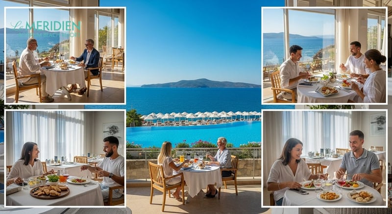 Изысканная кухня и развлечения в Le Meridien Bodrum