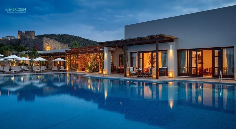 Le Meridien Bodrum'da gezilecek yerlere yakın konum avantajları