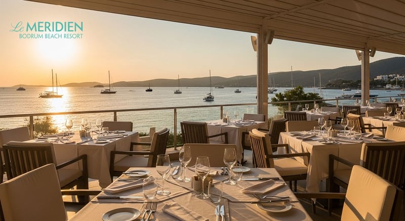Le Meridien Bodrum'da gurme lezzetler