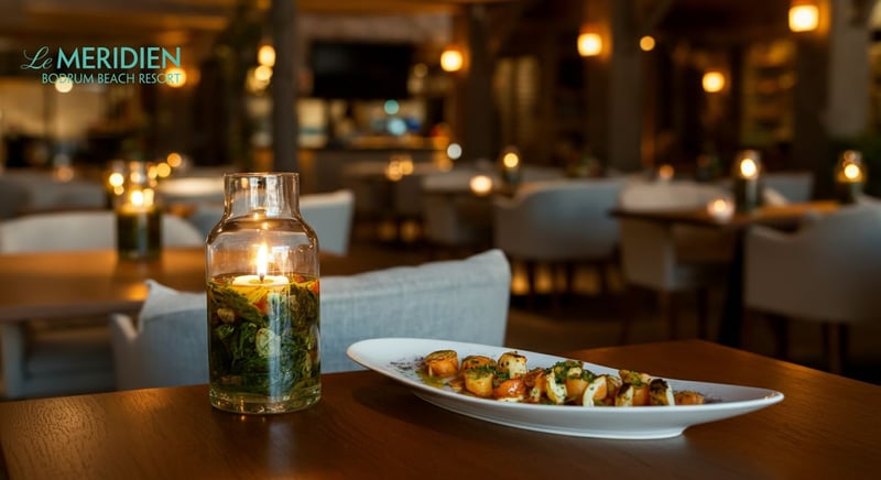 Le Meridien Bodrum'da gurme lezzetler