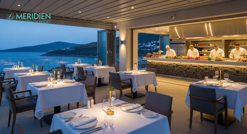Le Meridien Bodrum'da keşfedilecek lezzet durakları