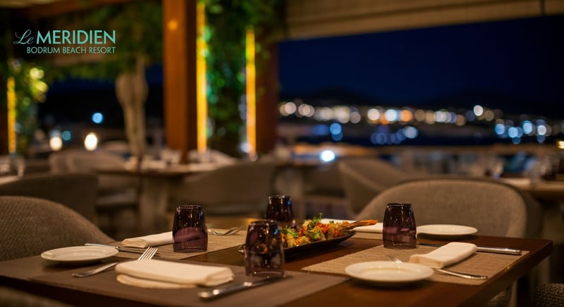 Le Meridien Bodrum'da Şefin Özel Menüsü