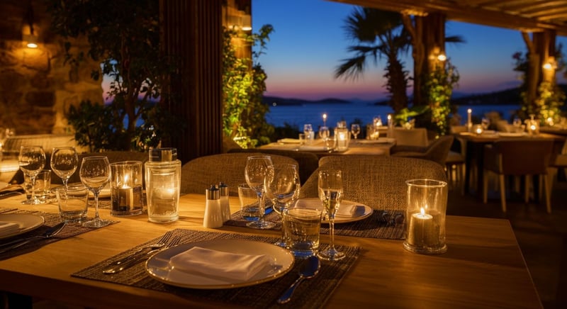 Le Meridien Bodrum'da unutulmaz yemek deneyimi