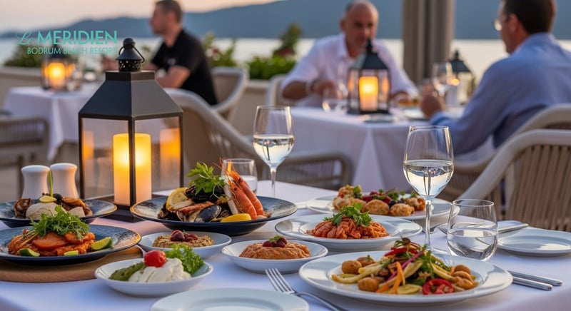 Le Meridien Bodrum: Deniz manzaralı lüks restoran