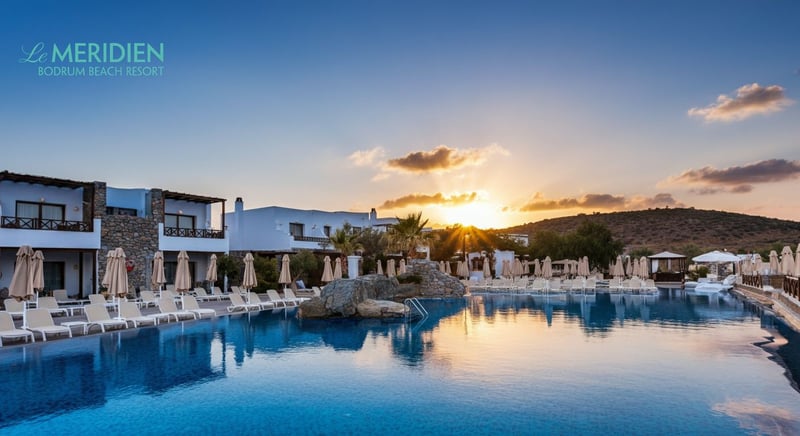 Le Meridien Bodrum: Denize sıfır lüks otel