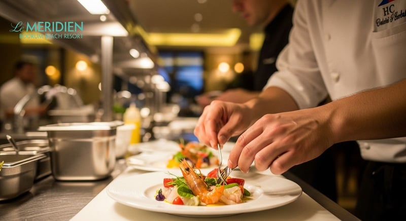 Le Meridien Bodrum'da gurme deneyimi
