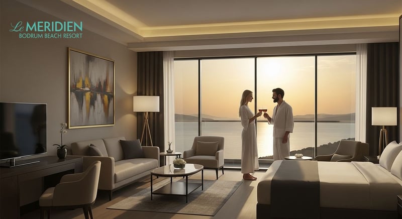 Le Meridien Bodrum otelinde lüks konaklama deneyimi