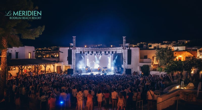 Le Meridien Bodrum'da konser ve festival deneyimi
