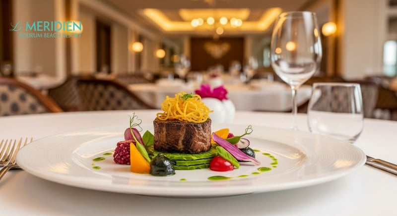 Le Meridien Bodrum Restoranları: Deneyimli Şeflerin Eşsiz Dokunuşları
