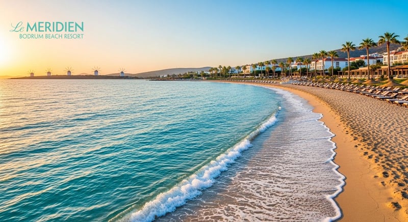 Le Meridien Bodrum'un eşsiz konumu ve manzarası