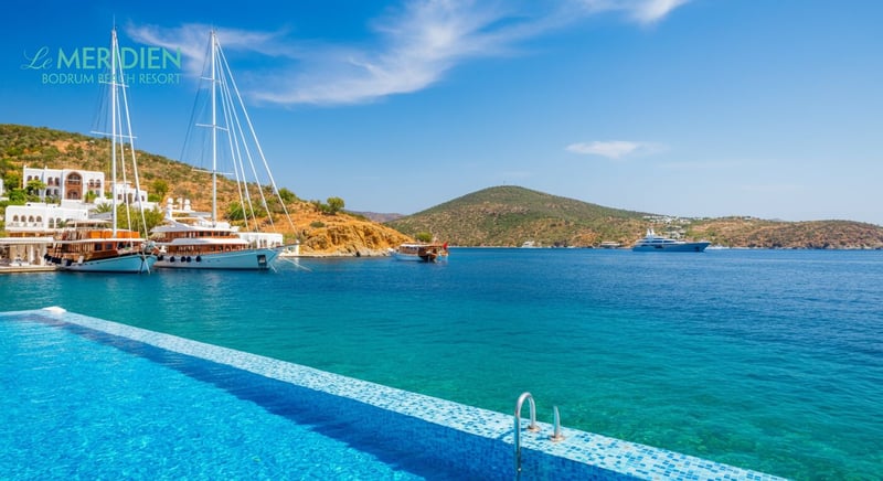 Отель Le Meridien Бодрум на берегу Эгейского моря