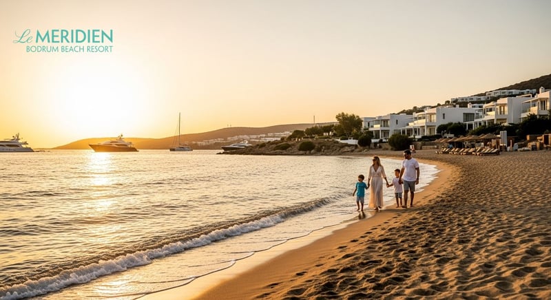 Le Meridien Bodrum'da aile tatili planı