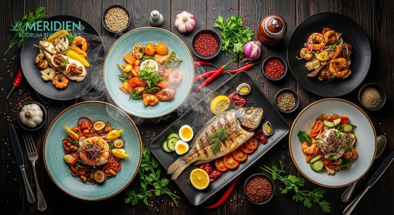 Le Meridien Bodrum'da gurme lezzetler keşfi