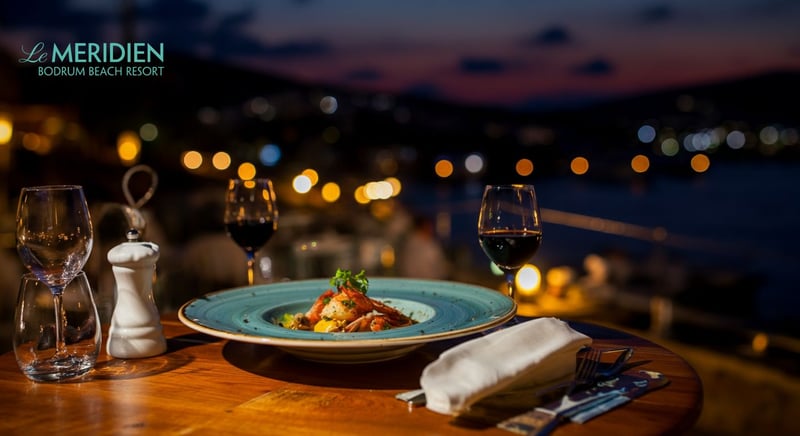 Le Meridien Bodrum'da gurme lezzetler