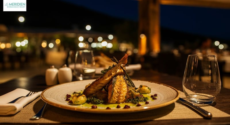 Le Meridien Bodrum'da gurme yemekler