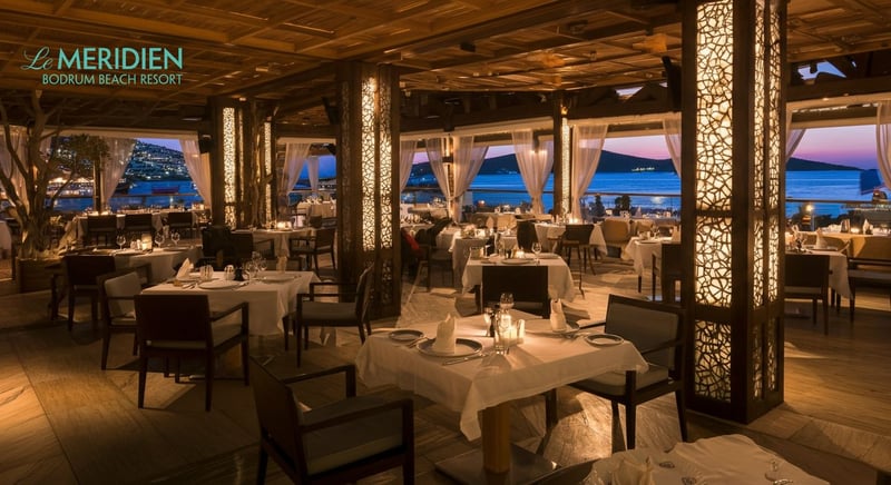 Le Meridien'de Bodrum'un yerel ve taze lezzetleri