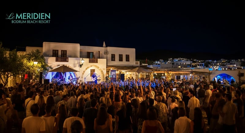 Le Meridien Bodrum'da canlı müzik keyfi