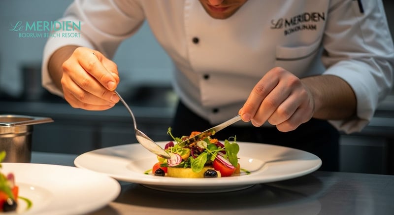 Le Meridien'de deniz manzaralı gurme lezzetler, Bodrum'un incisi