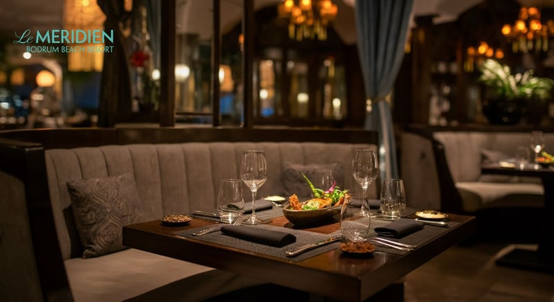 Le Meridien'de deniz manzaralı lüks yemek deneyimi