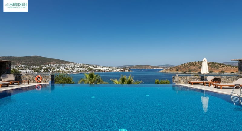 Le Meridien'de deniz manzaralı odalar