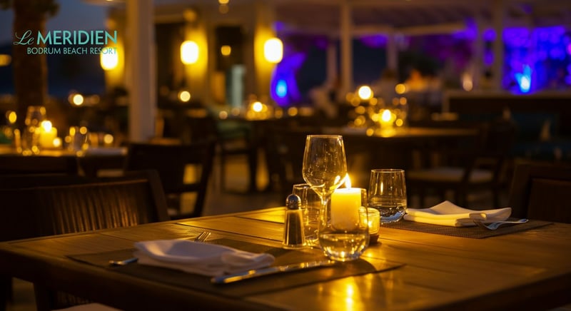 Le Meridien Bodrum'da gurme lezzetler