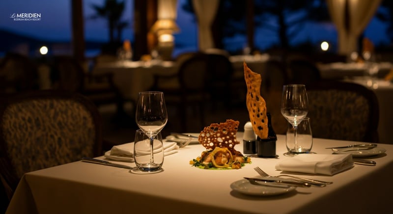 Le Meridien'de gurme yemek deneyimi