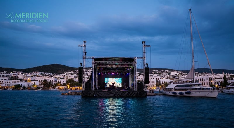Le Meridien Bodrum konser etkinliği