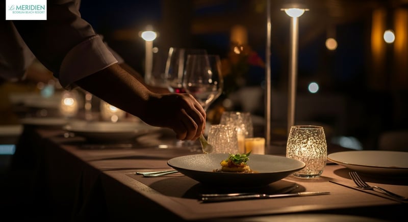 Le Meridien'de romantik akşam yemeği deneyimi